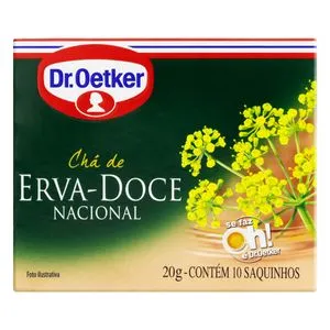 Chá Dr.Oetker Erva-Doce